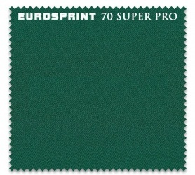 Бильярдное сукно EuroSprint 70 Super Pro, 198 см (жёлто-зелёное)